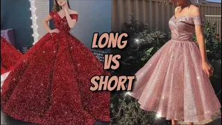 Long vs Short 🔥Choose Your Gift 😍💖💖✨heels 👠/nails 💅 /dress ....... etc| Challenge Video 🤘