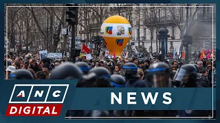 Protests erupt after Macron overrides parliament to pass retirement age bill | ANC
