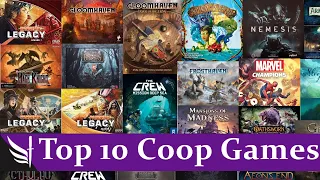 Top 10 Co-op Board Games!