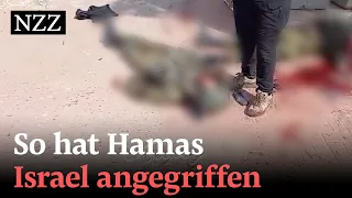 Diese Videos zeigen: So lief der Hamas-Überfall auf Israel ab