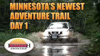 Test running Minnesota's new 400 mile Adventure Trail. The North-Central Minnesota Adventure Trail