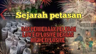 Sejarah petasan dan jenis - jenis bahan peledak