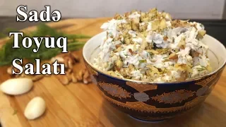 Çox dadlı və Sadə Toyuq Salatı resepti, Yemek reseptleri