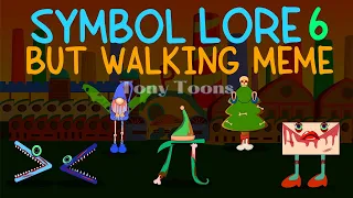 Symbol Lore 6. Continuation Dr. Livesey Walking Meme | Symbol Alphabet Lore animation (Shape Lore)