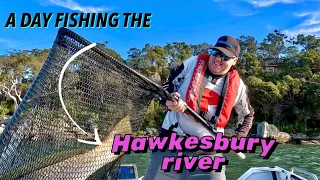 Taking on the Hawkesbury River - in search of jewfish/mulloway on lures.