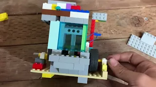 Two Stroke Kickstart LEGO Engine!