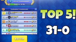 Global Tournament 31-0 with 3.0 xbow