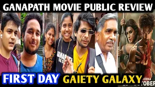 Ganapath Movie Public Review | First Day | Tiger Shroff | Kriti Sanon | Amitabh Bachchan