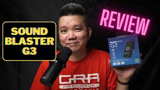 Sound Blaster G3 Review - Best soundcard for Playstation & PC?