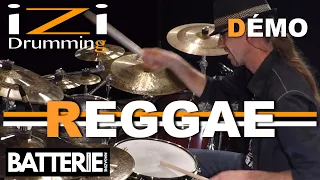 DÉMO Drums ◊ Apprenez le rythme REGGAE ◊ iZi Drumming