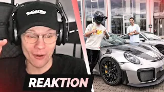 Er fährt 335 km/h mit dem Porsche 😨😎 | Reaktion