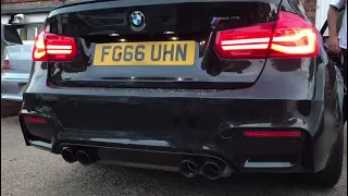 BMW F80 M3 Competition Absolutely Brutal Cold Start Stock Exhaust Sound