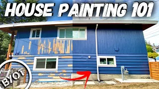 HOW TO PAINT A HOUSE // EXTERIOR PAINTING TIPS