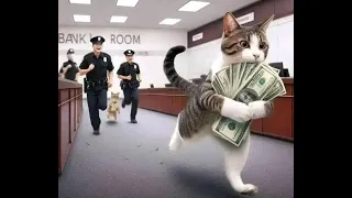 😺 Catch the thief!🐈 Funny video with cats and kittens for a good mood! 😸