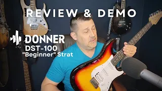 Donner DST 100 Electric Guitar FULL REVIEW