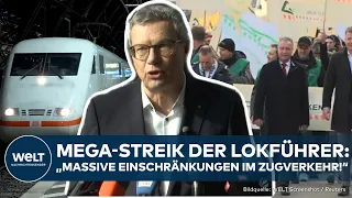 GDL-STREIK: Lokführer legen Zugverkehr lahm! Auf diese Einschränkungen müssen Fahrgäste achten!