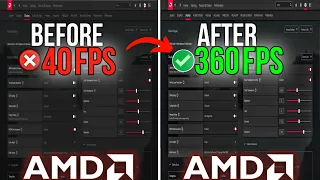 AMD RADEON SETTINGS: 🔧BEST AMD SETTINGS To Boost FPS For Gaming - NEW & IMPROVED Tweaks!