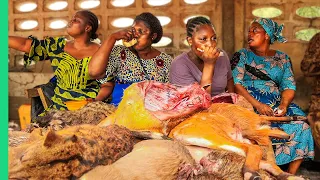 Nigerian Food Tour!! Hardest Place to Shoot in Africa! (Full Documentary)