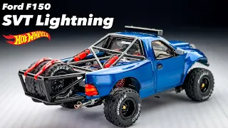 Ford F150 SVT Lightning Trophy Truck Hot Wheels Custom