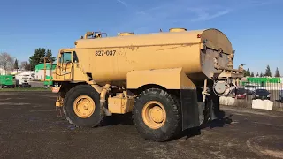 1990 Caterpillar 773B Quarry Water Truck for Auction - For Sale