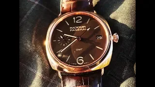 EWC Review - Stunning Panerai Radiomir GMT 3 Days PAM 00421