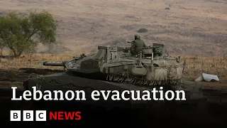 Israel evacuating communities along Lebanon border - BBC News