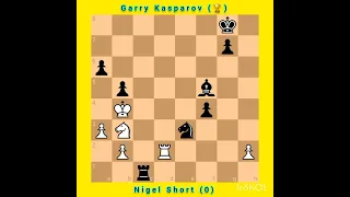 Nigel Short vs Garry Kasparov || Sicilian Defense || Belgrade Investbank, 1989 #chess #chessgame