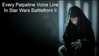 Every Emperor Palpatine Voice Line In Star Wars Battlefront II