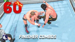 Top 60 Epic Finisher Combinations! | WWE 2K22 Countdown