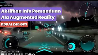 V223. Dashcam Mampu Milik Dgn Teknologi Augmented Reality #ddpai #ddpaiz40