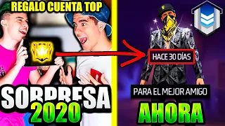 ¡BUSCANDO LAS CUENTAS REGALADAS POR YOUTUBERS EN FREE FIRE!! *DONATO LAS ABANDONO*