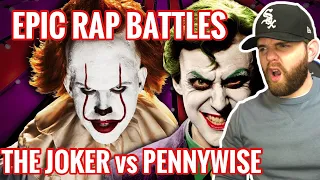 [Industry Ghostwriter] Reacts to: EPIC RAP BATTLES OF HISTORY- THE JOKER VS PENNYWISE- OH NOOOOO 🤣