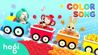 Color Train Song | Fun Sing Along Songs by Pinkfong Hogi