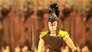 Stop Motion Animation - Troy - Achilles vs Boagrius