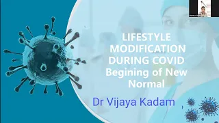 Webinar on Importance of diet during Covid19 at YCIS college satara by Dr Vijaya Kadam
