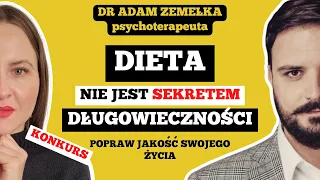 SEKRET DŁUGOWIECZNOŚCI I ZDROWEGO MÓZGU? - Jak być SZCZĘŚLIWYM? - dr Adam Zemełka, psychoterapeuta