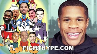 DEVIN HANEY CLOWNS "DUCKS" GERVONTA DAVIS, ADRIEN BRONER, RYAN GARCIA, LOMACHENKO, TEOFIMO & MORE