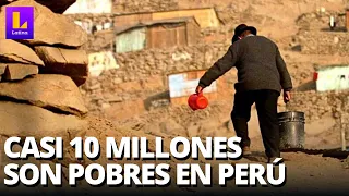 Más de medio millón de peruanos caen en la pobreza en solo un año