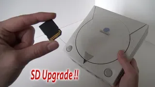 Sega Dreamcast SD UPGRADE MOD... The Ultimate MODDED Console ??