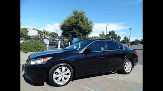 2008 Honda Accord EX-L sedan walk around / overview video review!