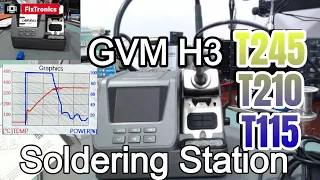 GVM H3 Soldering Station JBC T245 T210 T115  #graphics #highspeed