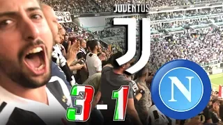 JUVENTUS 3-1 NAPOLI | LIVE REACTION dall'ALLIANZ STADIUM ai GOL di MANDZUKIC HD!! [GODURIA TOTALE]