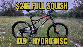 Decathlon Rockrider ST530S First Look - Is a $216 full suspension worth a look?