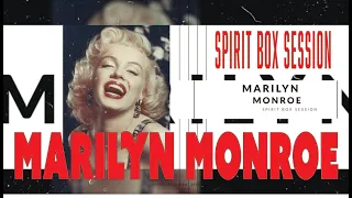 MARILYN MONROE Spirit Box Session. Not Intentional! Marilyn clearly comes through!