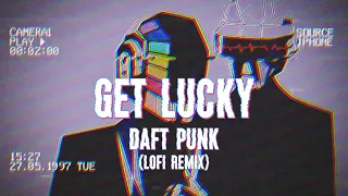 🖤 Daft Punk - Get Luck 🖤 Daft Punk Lofi Remix #01 🖤 RetroWave Aesthetic 🖤 Chill Lofi HipHop vibes 🖤