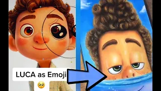 Luca Glow Up Rich Kid Full - Luca Pixar Disney Transformation #disneyglowup #transformation