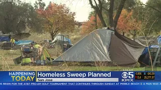 Caltrans Expected To Clear Homeless Encampment In San Jose