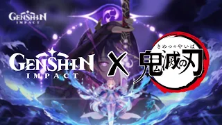 Genshin Impact Anime Opening   -  Aimer『Zankyou Sanka』|  Genshin Impact x Kimetsu no Yaiba