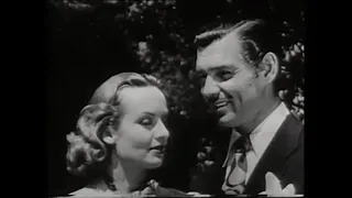 Clark Gable 1930s Publicity Film Clips