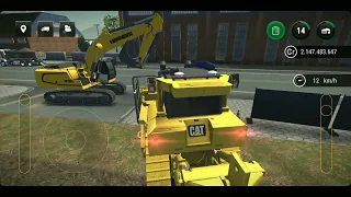 construction simulator 3 -  #13   Modern Parking Lot - prepare the job site @truckmainan89